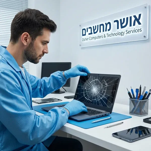 החלפת מסך למחשב נייד