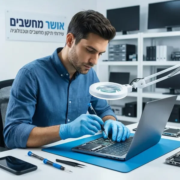 תיקון מחשבים נייחים וניידים על ידי טכנאי מומחה
